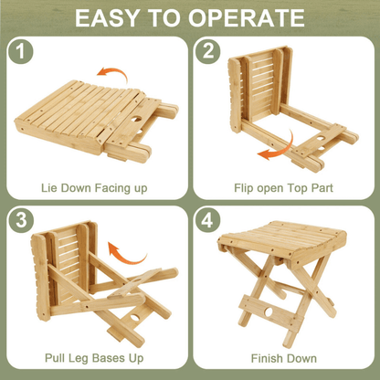 Bamboo Sauna Chair